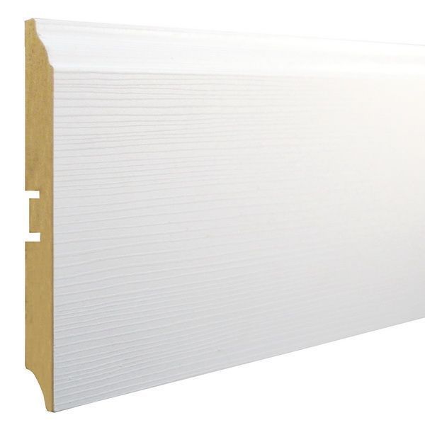 Плинтус под покраску SMARTPROFILE Paint 3D Wood 116D