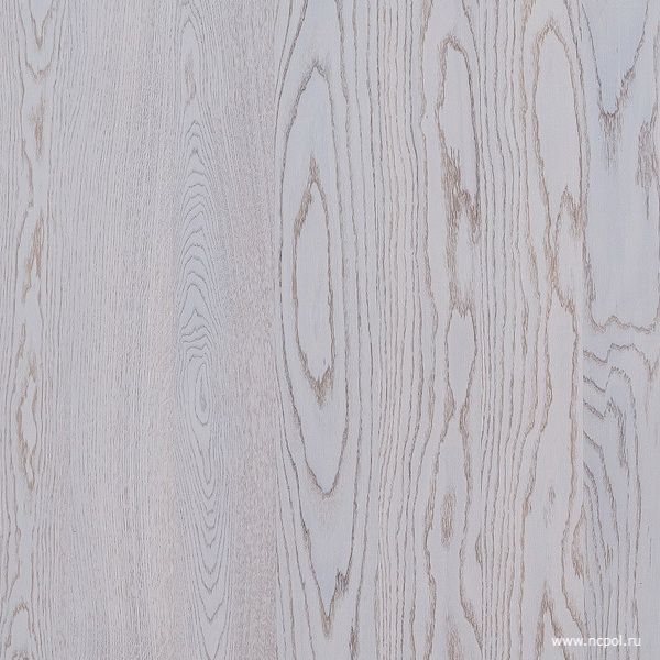 Паркетная доска Polarwood Space Дуб Элара Премиум снежно-белый матовый лак