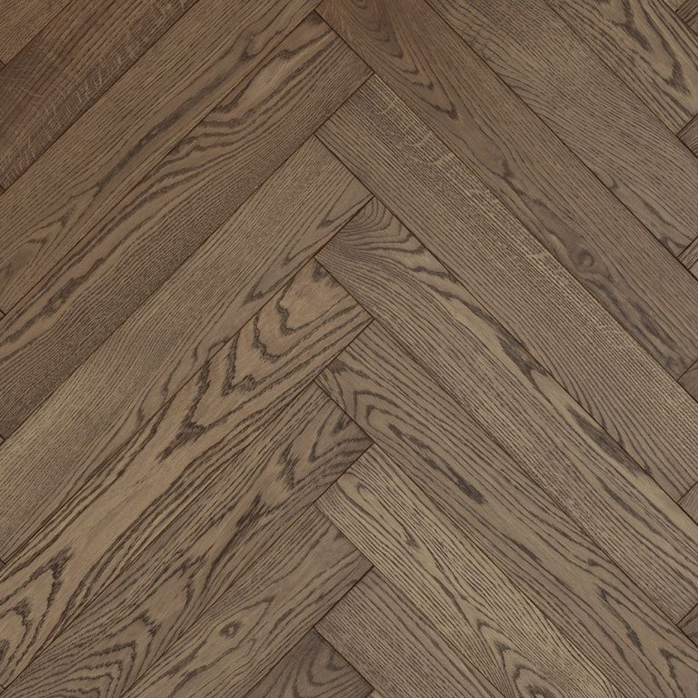 Паркетная доска Karelia Herringbone Дуб Бисквит HB