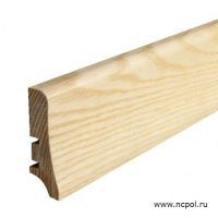 Плинтус шпонированный Barlinek Ясень 20х58