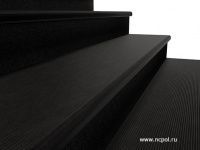 Террасная доска Savewood Профиль для ступеней SW Radix SW RADIX Черный