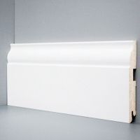 Плинтус напольный Deartio U 103-150 белый