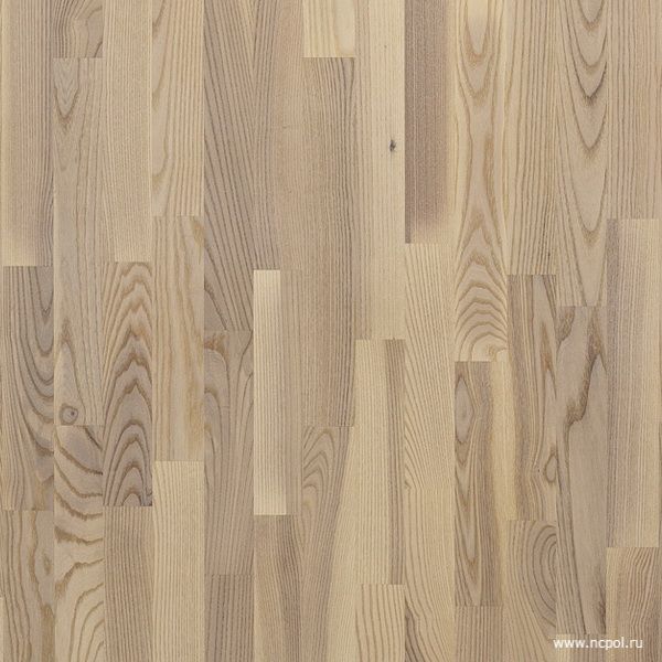 Паркетная доска Polarwood Classic Трёхполосная Ясень Ливинг белый матовый Паркетная доска Polarwood Classic Трёхполосная Ясень Ливинг белый матовый