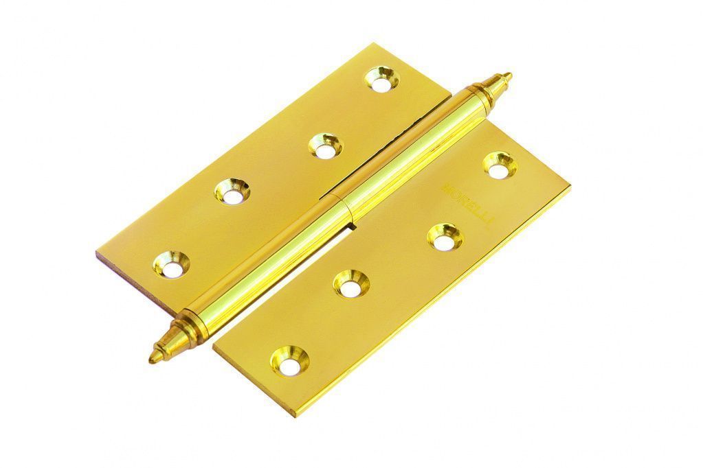 Петля латунная Morelli MB 120X80X3.5 SG R C Петля латунная Morelli MB 120X80X3.5 SG R C