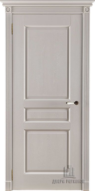 Полотно Двери регионов Виктория Эмаль слоновая кость глухое