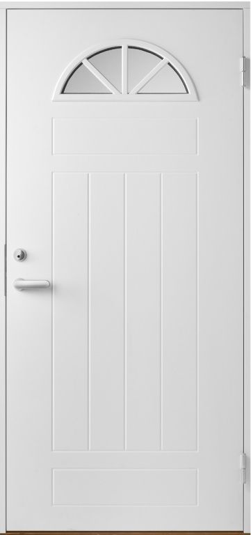 Входная финская дверь JELD-WEN Basic 050 со стеклом белая Входная финская дверь JELD-WEN Basic 050 со стеклом белая