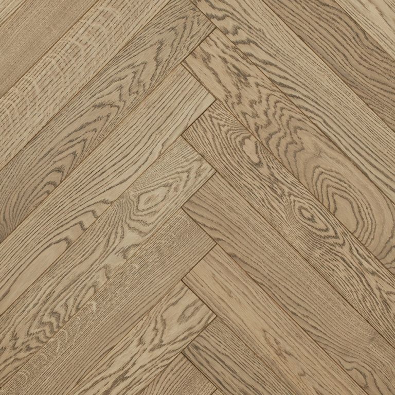 Паркетная доска Karelia Herringbone Дуб Беж HB