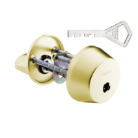 Цилиндр ABLOY CY001C (Classic) HA латунь матированная