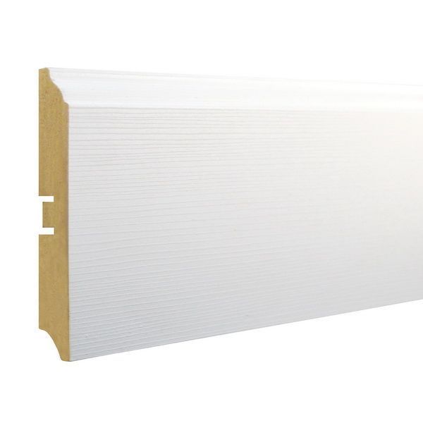 Плинтус под покраску SMARTPROFILE Paint 3D Wood 82