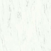 Виниловые полы Quick Step Ambient Click Мрамор каррарский белый AMCL40136