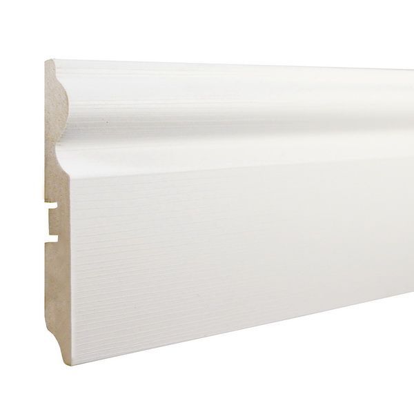 Плинтус под покраску SMARTPROFILE Paint 3D Wood 110C