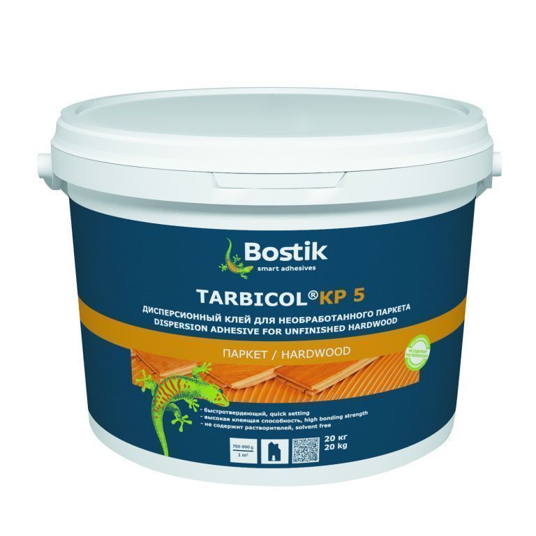 Клей Bostik для паркета дисперсионный TARBICOL KP5, 20 кг