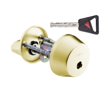 Цилиндр ABLOY CY001U (Novel) HA латунь матированная