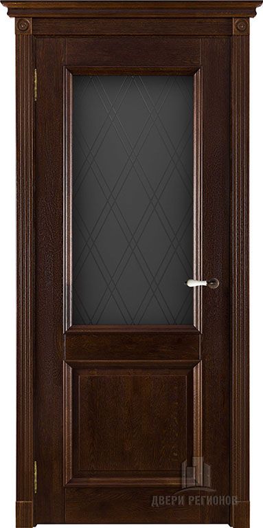 Полотно Двери регионов Афина Античный орех стекло Полотно Двери регионов Афина Античный орех стекло