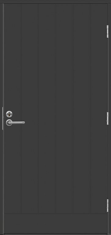 Входная финская дверь JELD-WEN ECO Barents глухая темно-серая Входная финская дверь JELD-WEN ECO Barents глухая темно-серая