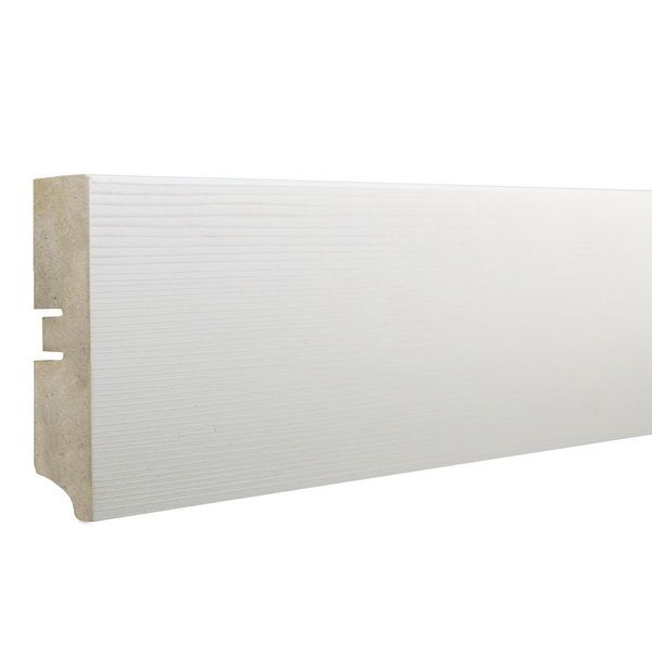 Плинтус под покраску SMARTPROFILE Paint 3D Wood 60