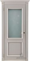 Полотно Двери регионов Афина Эмаль слоновая кость стекло