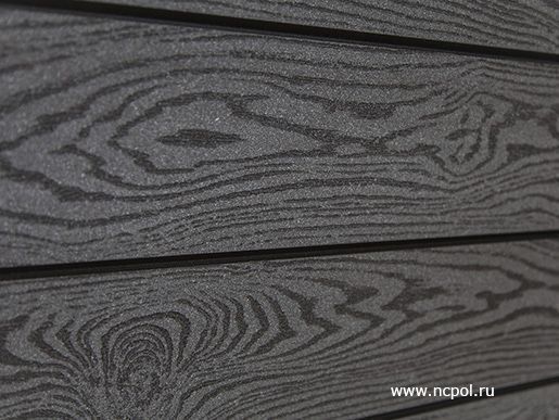 Террасная доска Savewood Сайдинг ПЭ SW Sorbus SW SORBUS Темно-коричневый