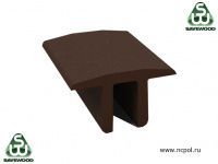 Террасная доска Savewood Аксессуары Заглушка ДПК SW Padus 11*8.5