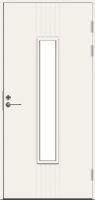 Входная финская дверь JELD-WEN F2050 W28 со стеклом белая