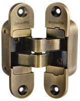 Петля скрытая Armadillo Architect 3D-ACH 60 AB бронза правая 60 кг