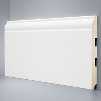 Плинтус напольный Deartio U 104-150 белый
