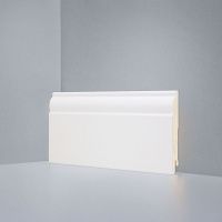 Плинтус напольный Deartio U 104-100 9010 кремовый