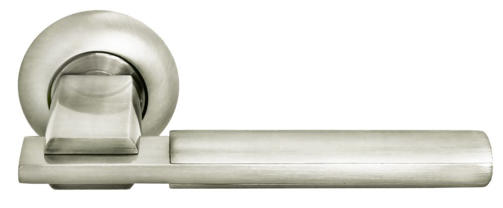 Дверная ручка Morelli MH-13 SN/CP Дверная ручка Morelli MH-13 SN/CP