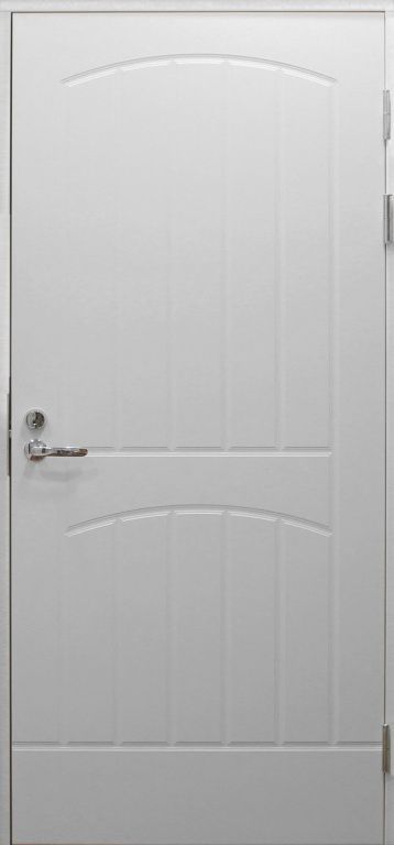 Входная финская дверь JELD-WEN F2000 глухая белая