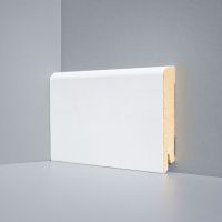 Плинтус напольный Deartio U 102-100 белый