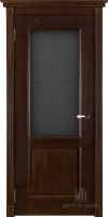Полотно Двери регионов Селена Античный орех стекло