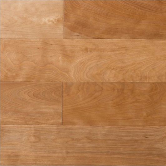 Паркетная доска Amber Wood Amber Wood Береза Берёза жёлтая Натур Лак 125 мм