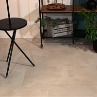 SPC ламинат Vinilam Ceramo Vinilam Stone 6 мм Бетон Белый 71615