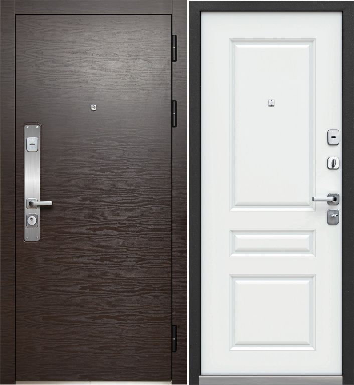 Luxor 2МДФ Классика Велюр белый софт