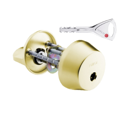 Цилиндр ABLOY CY001T (Protec 2) HA латунь матированная Цилиндр ABLOY CY001T (Protec 2) HA латунь матированная