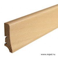 Плинтус шпонированный Barlinek Бук 20х58
