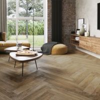 Кварцвиниловая плитка Vinilam Parquet Herringbone Glue 2,5 мм Паркет Тусон GD11377