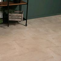 SPC ламинат Vinilam Ceramo Vinilam Stone 8 mm WPC Бетон Белый 71615