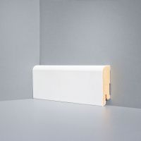 Плинтус напольный Deartio U 102-60 белый