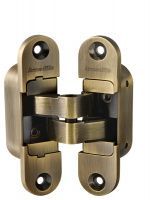 Петля скрытая Armadillo Architect 3D-ACH 40 AB бронза левая 40 кг