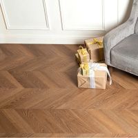 Кварцвиниловая плитка Vinilam Parquet Chevron 8,5 мм Шеврон Плезир I1651102