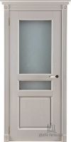 Полотно Двери регионов Виктория Эмаль слоновая кость стекло