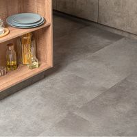 SPC ламинат Vinilam Ceramo Vinilam XXL Stone Glue 2,5 мм Цемент Стальной 71610