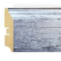 Плинтус SMARTPROFILE Металлизированный Серебро