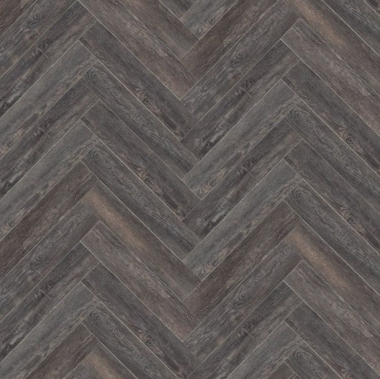 SPC ламинат CronaPlast Herringbone Дуб Бордо H006