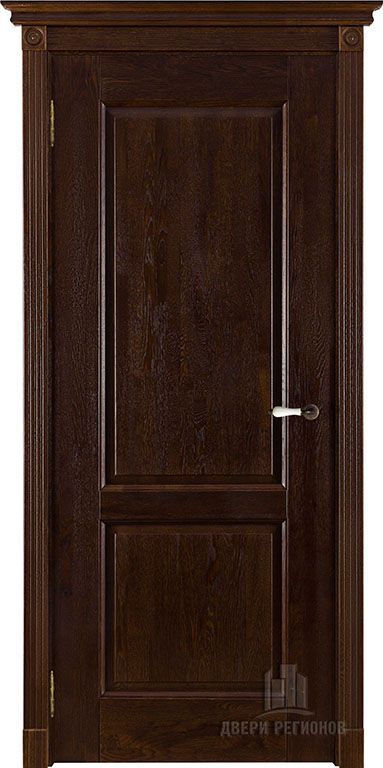 Полотно Двери регионов Селена Античный орех глухое Полотно Двери регионов Селена Античный орех глухое
