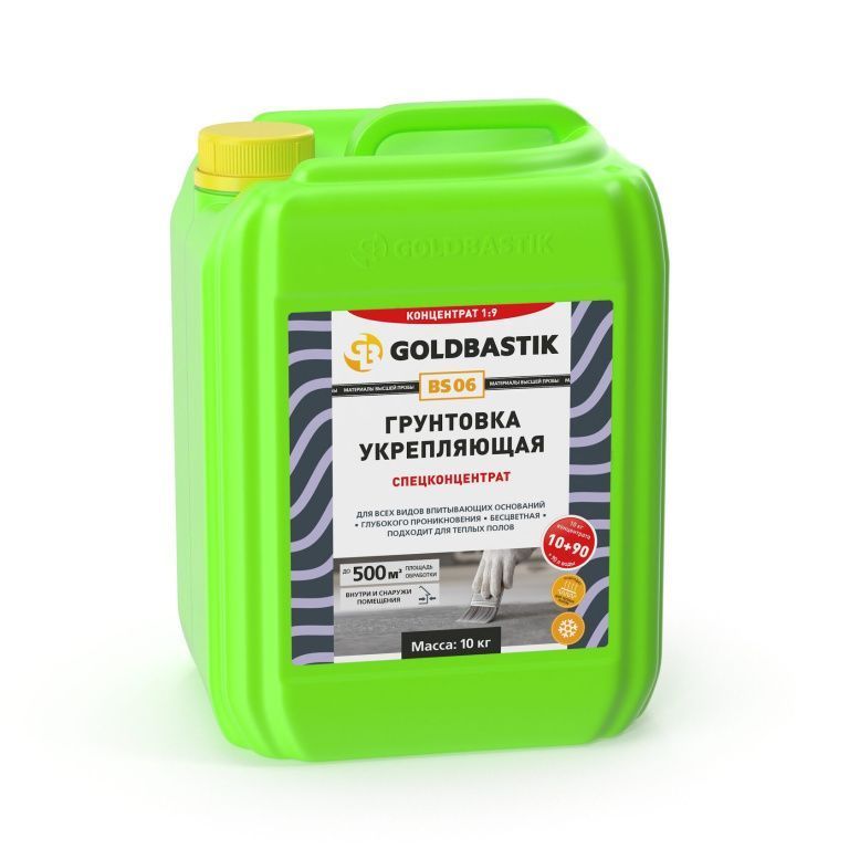 Грунтовка-суперконцентрат Goldbastik BS 06 (10 л)