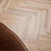 Кварцвиниловая плитка Vinilam Parquet Herringbone Glue 2,5 мм Паркет Северный GD11133