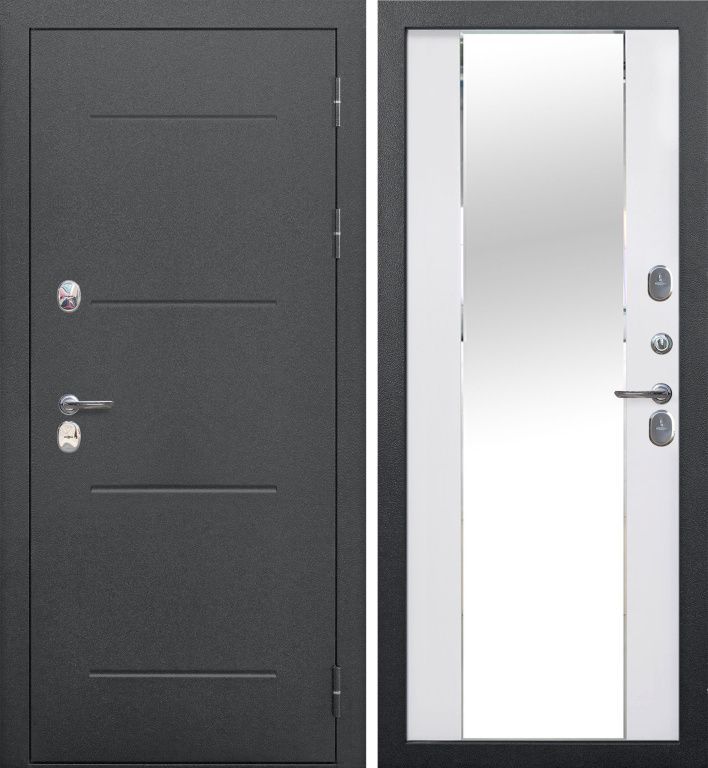 Isoterma 11 см серебро зеркало фацет Эмалит белый Isoterma 11 см серебро зеркало фацет Эмалит белый