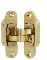 Петля скрытая Armadillo Architect 3D-ACH 40 SG матовое золото правая 40 кг